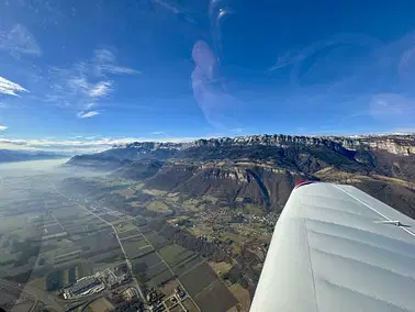 La vallée du Grésivaudan jusqu'au lac du Bourget