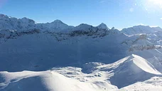 Alpenflug im Helikopter mit Gletscherapéro