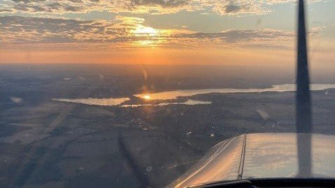 Sonnenuntergan am Ratzeburger See