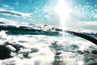 Flight from Lachen to Bern (and back)