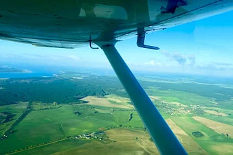 Rundflug an die Ostsee in einer Cessna 172N für 2 Personen
