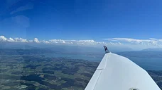 Blick auf den Bodensee aus der Luft
