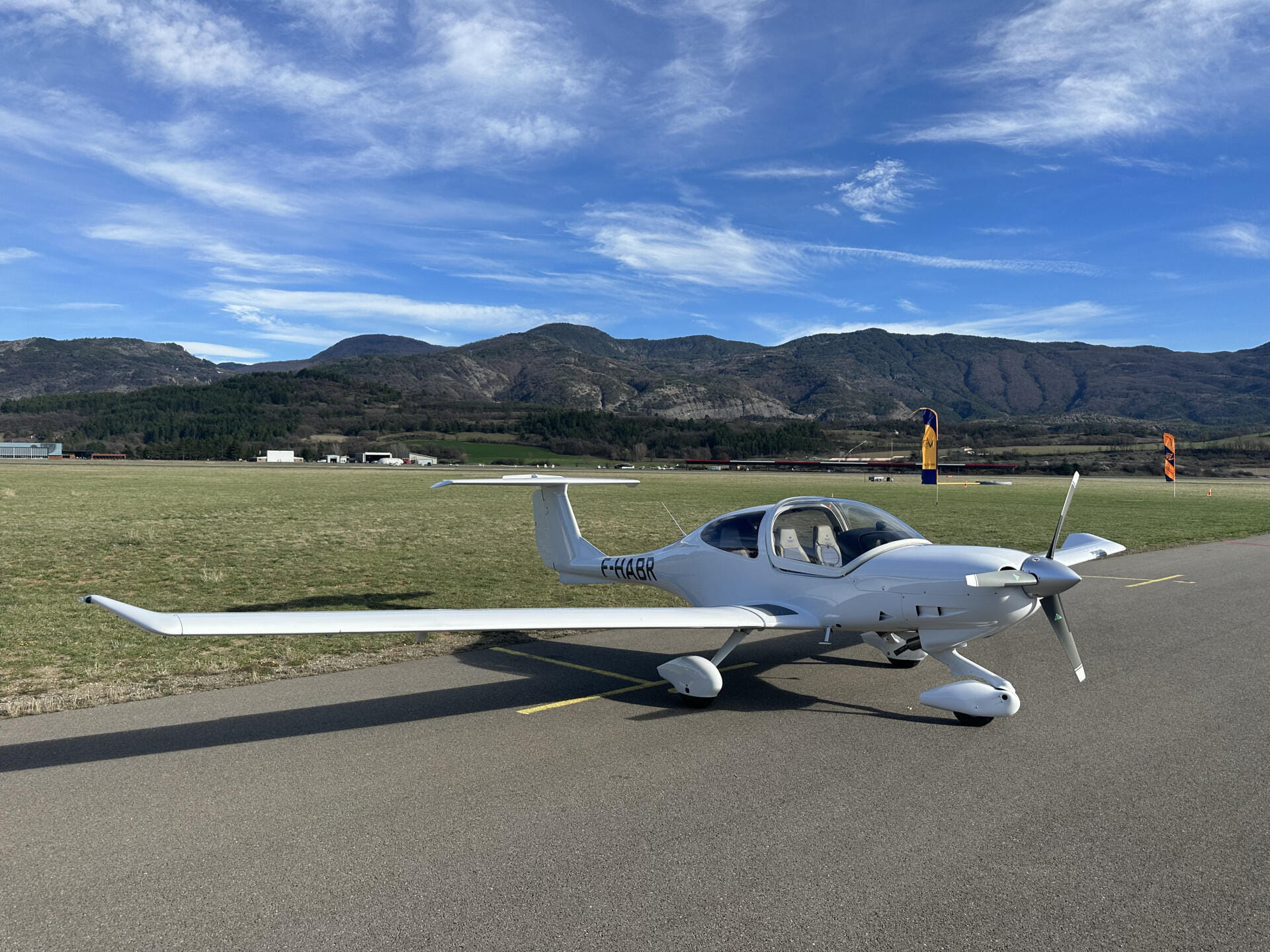 DA40 aircraft'