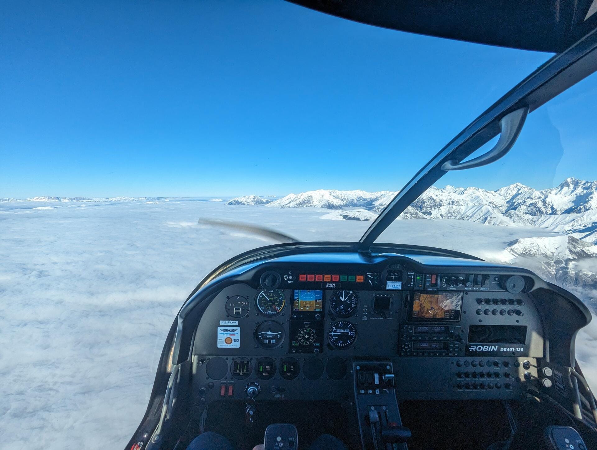 Les Ecrins à droite