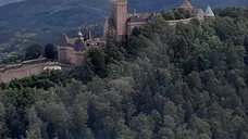 Les châteaux le long du vignoble Alsacien