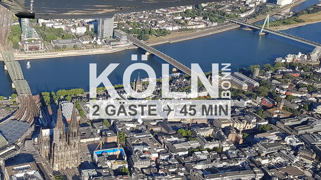 Köln, Bonn & Drachenfels (45 Min./ab 2 P.)
