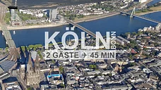 Köln, Bonn & Drachenfels (45 Min./ab 2 P.)