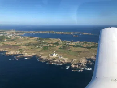 Vol de La baule à Ouessant