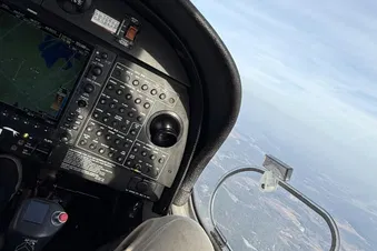 Flight experience with DA40 in Nummela