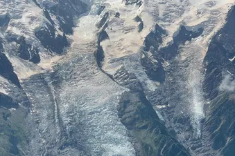 Mont Blanc Rundflug
