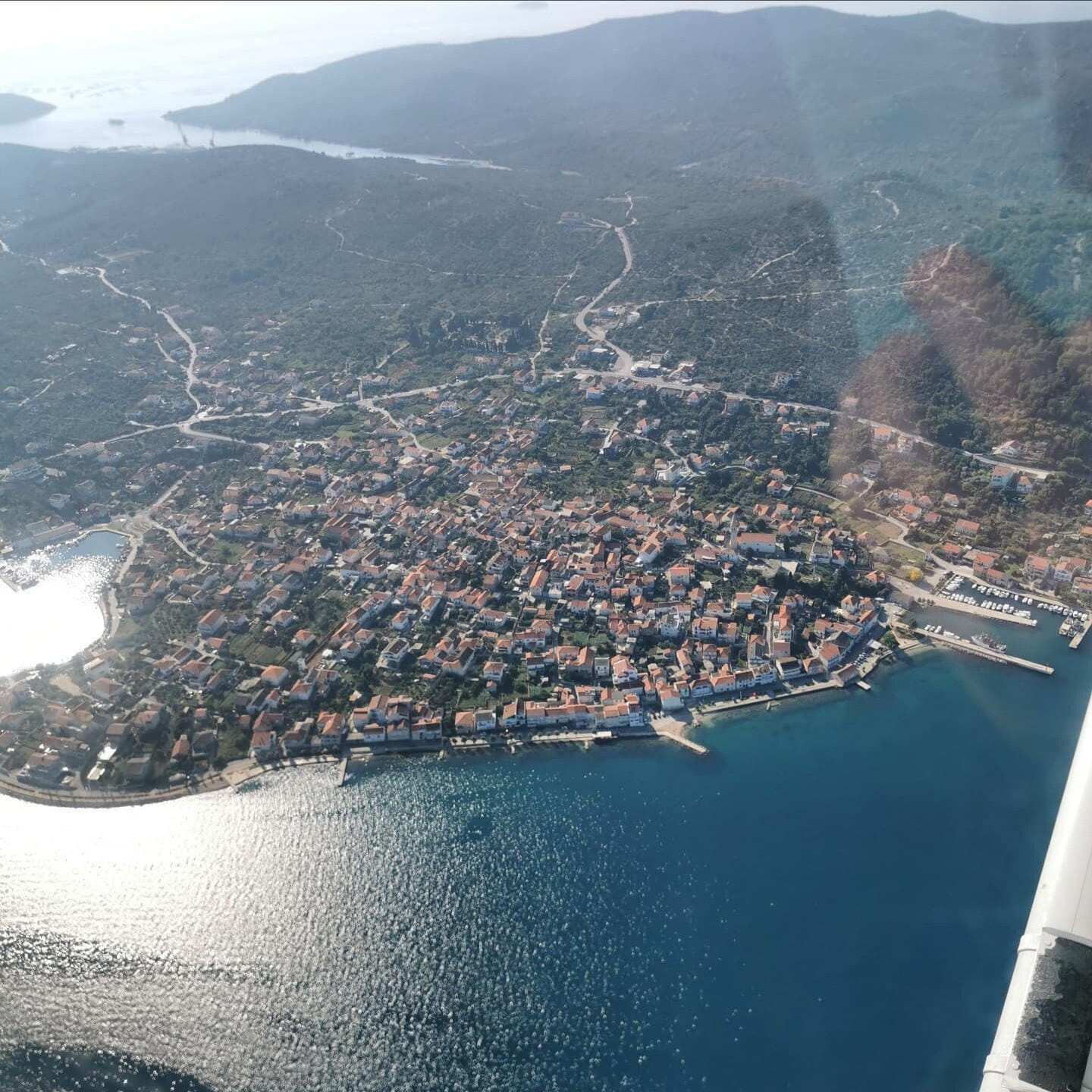 Panoramic flight Zadar - Ugljan - Sukošan
