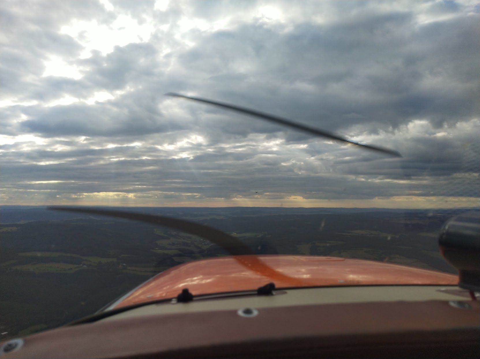 Sightseeing flight over Brno, Macocha