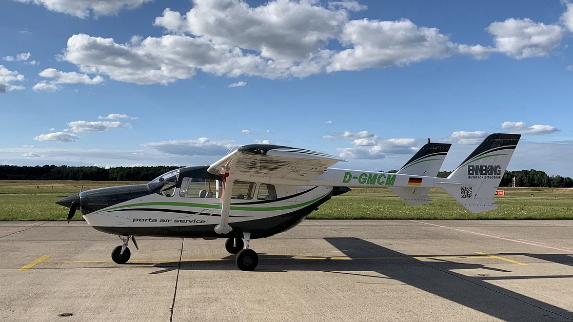Seltene Mitflug-Gelegenheit in Cessna Skymaster 337 (2-mot)
