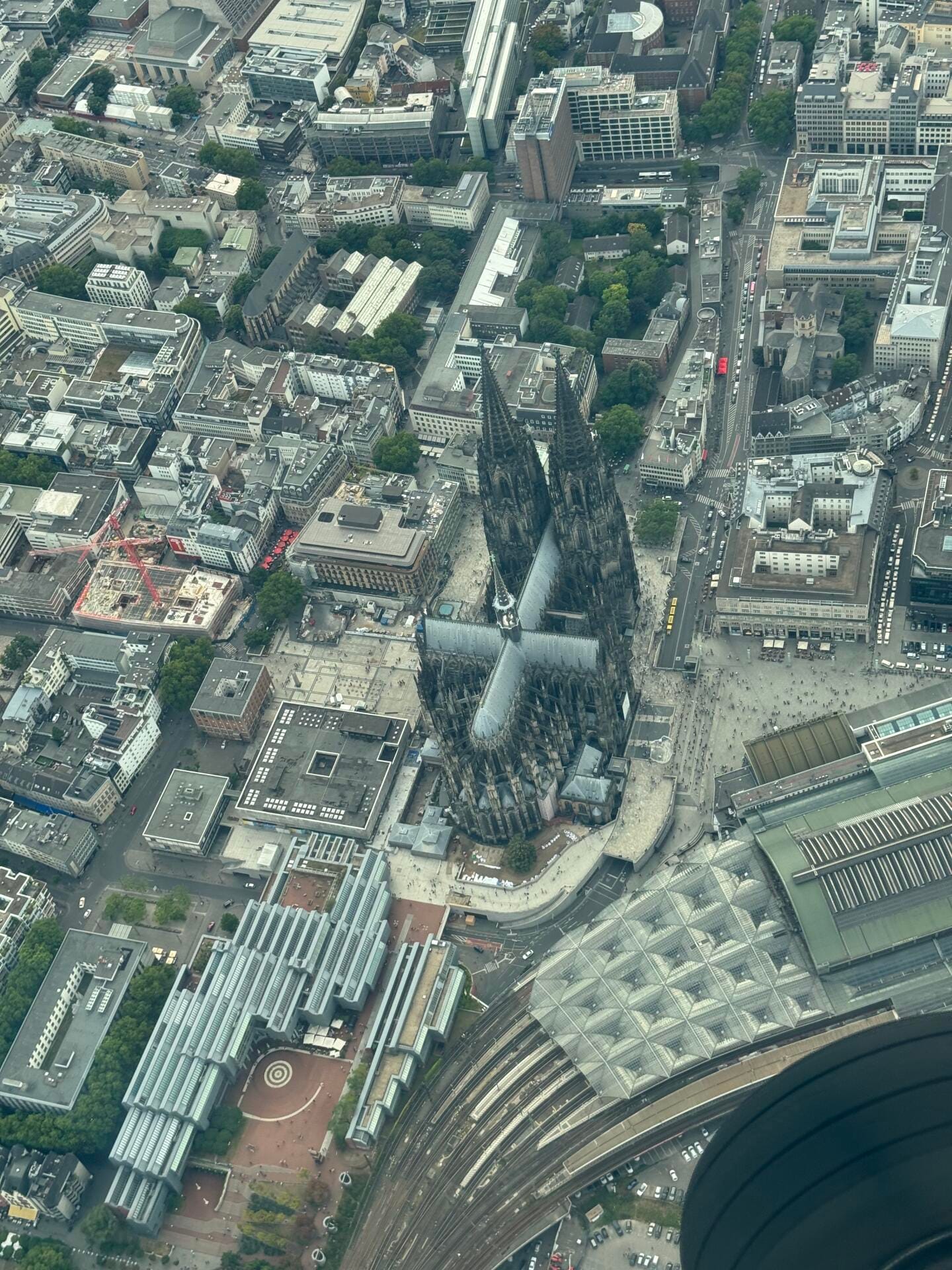 Rundflug über das bergische und rheinische Land