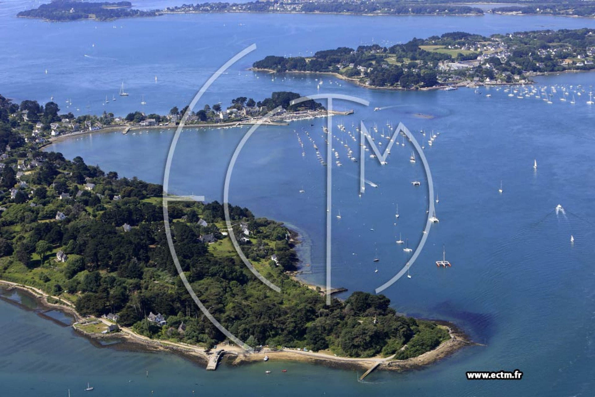 Un magnifique vol pour découvrir le golfe du Morbihan