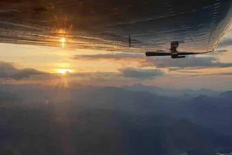 Alpen-Rundflug ins Salzkammergut und Seengebiet