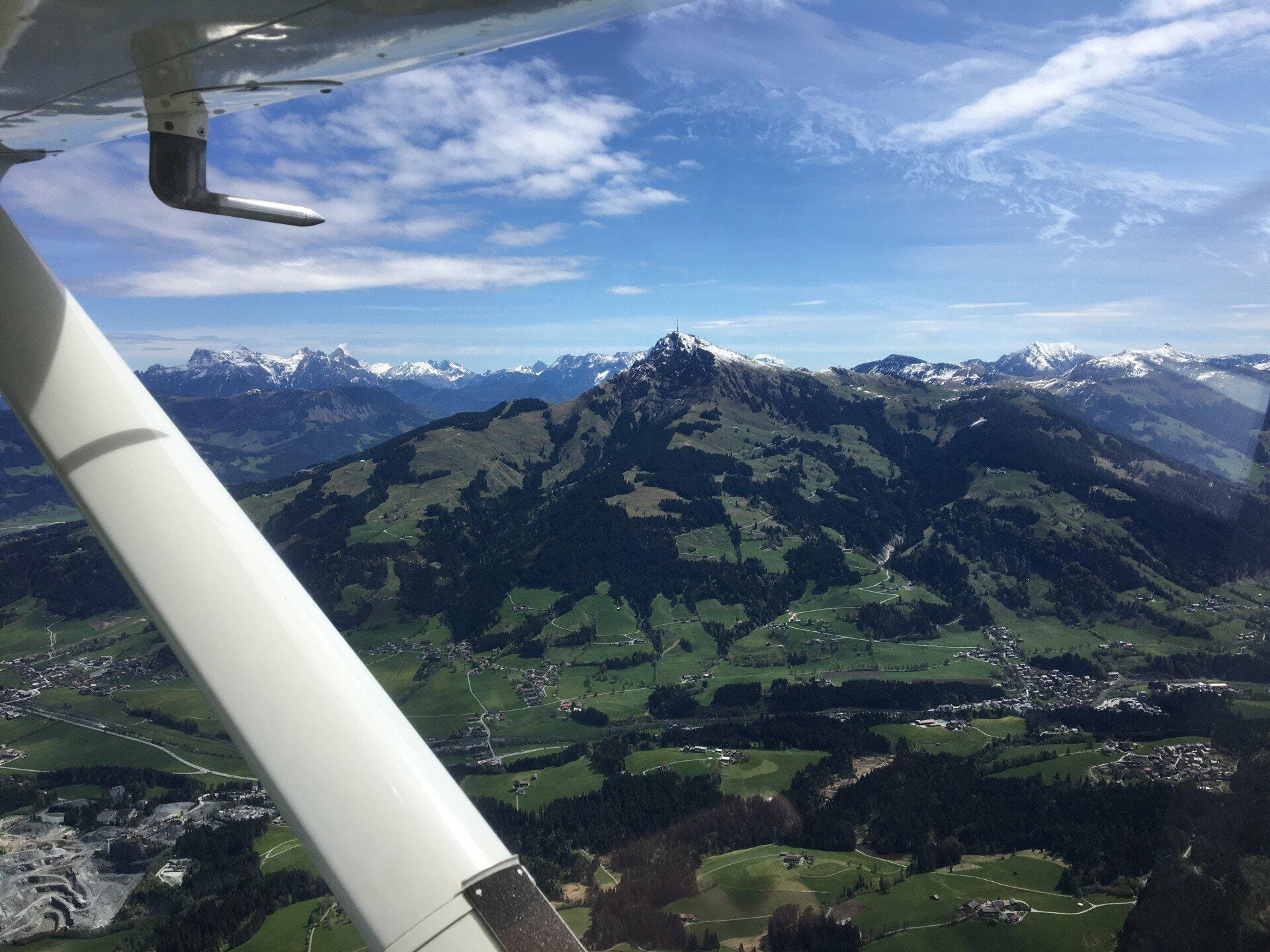 1,5h Großer Rundflug Kaisergebirge, Pinzgau, Steinernes Meer