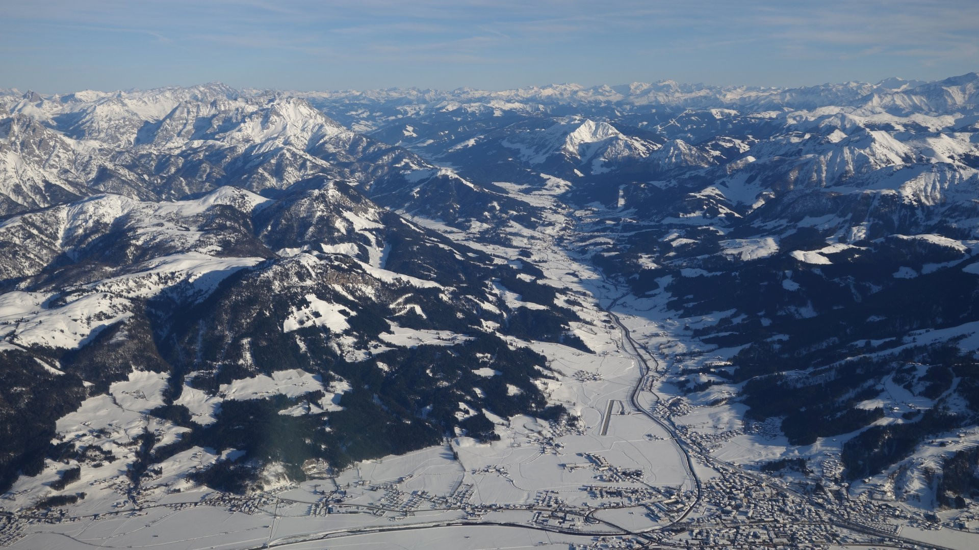 Rundflug Chiemsee - Alpen