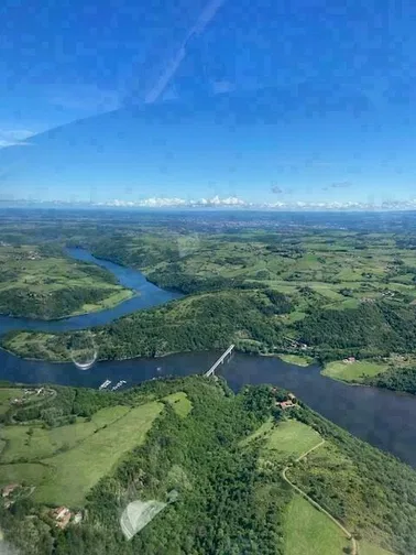 Gorges de la Loire en ULM