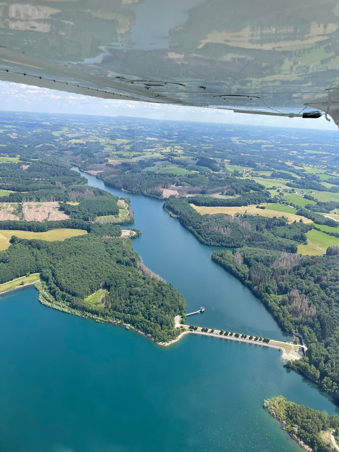 Rundflug über die Nordseeinseln