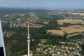 Schloss Moritzburg - Dresden - Meißen Rundflug