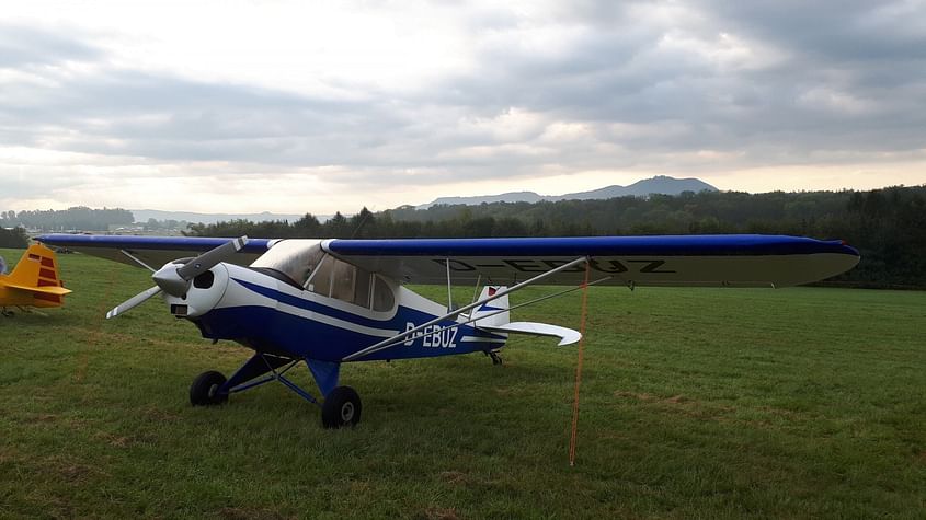 Panoramablick über Coburg: Entdecke die Region im Flieger