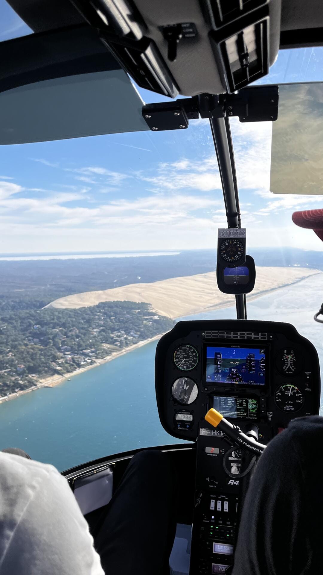 Hélicoptère - Survol du bassin d'Arcachon