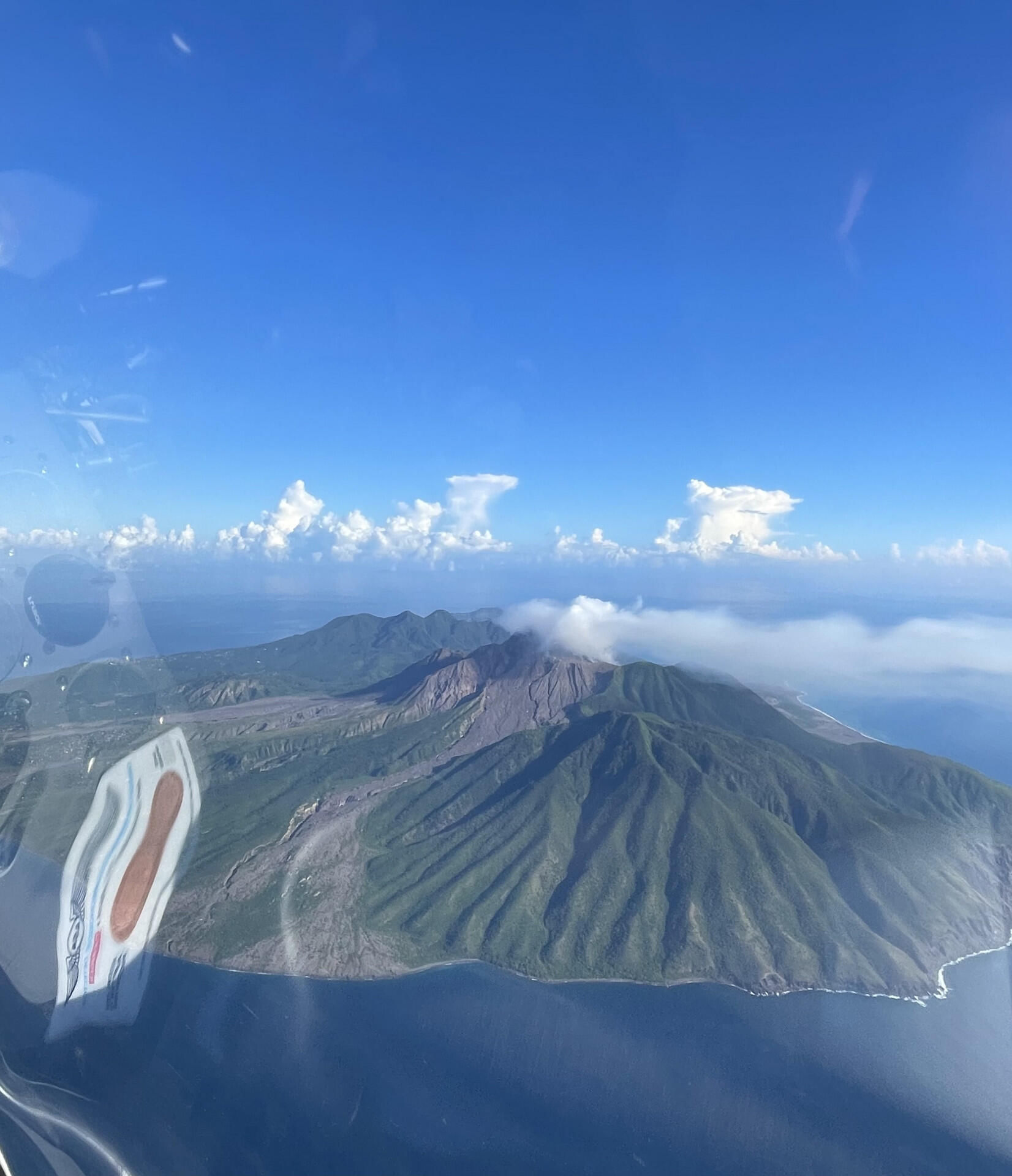 Volcan actif de Montserrat