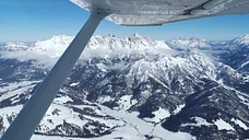 Alpenrundflug von Landshut aus über den Chiemsee