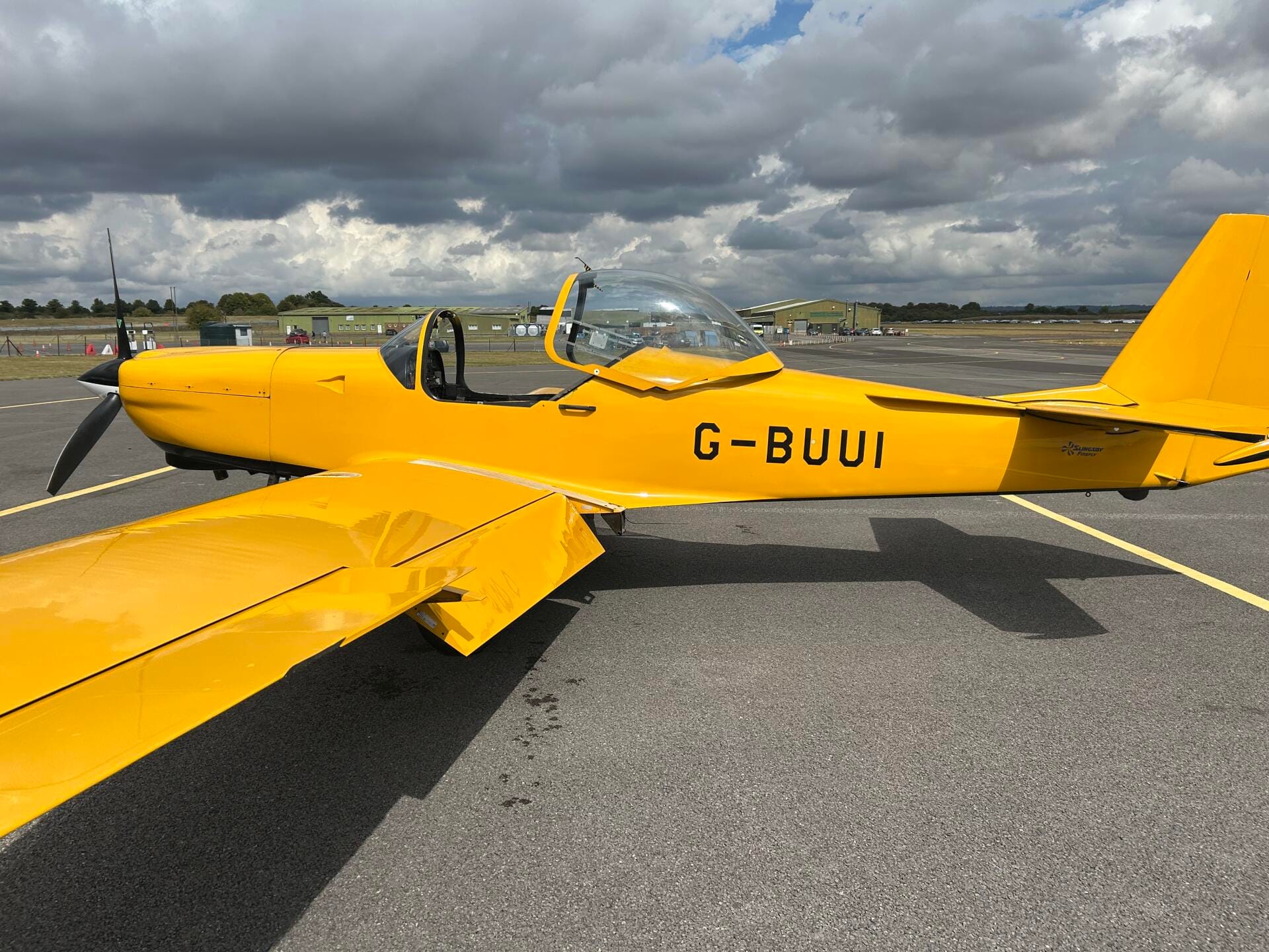 1 Hour Experience in a Slingsby Firefly