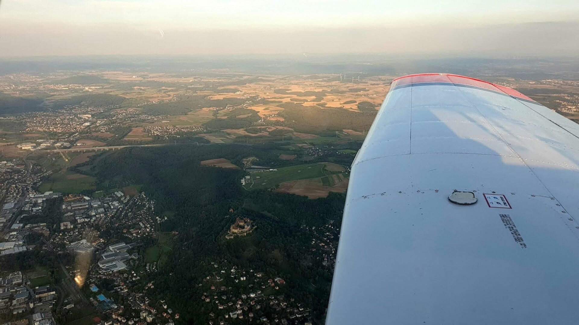 Rundflug ab Herzogenaurach: Burgen und Schlösser