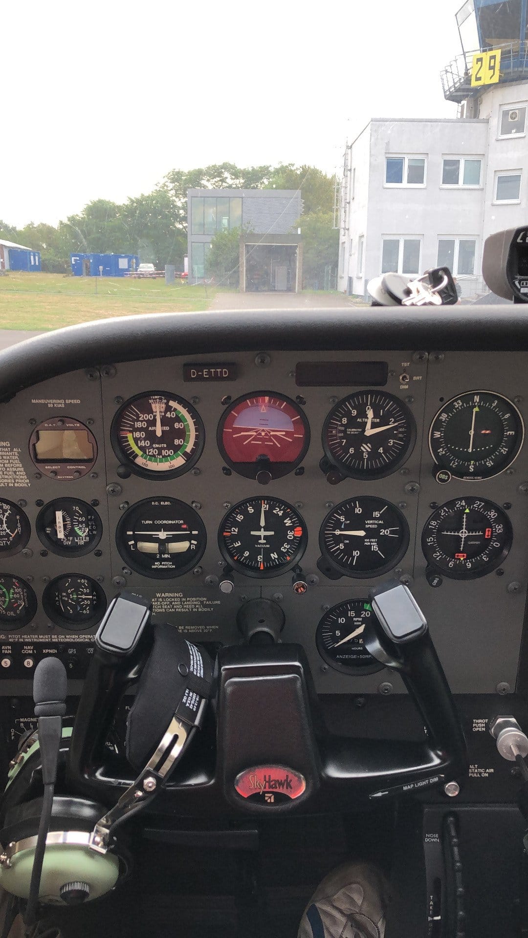 Mit dem Privatflugzeug nach Mannheim