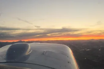 Survol des Pyrénées