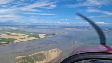 Escapade aérienne vers les îles charentaises