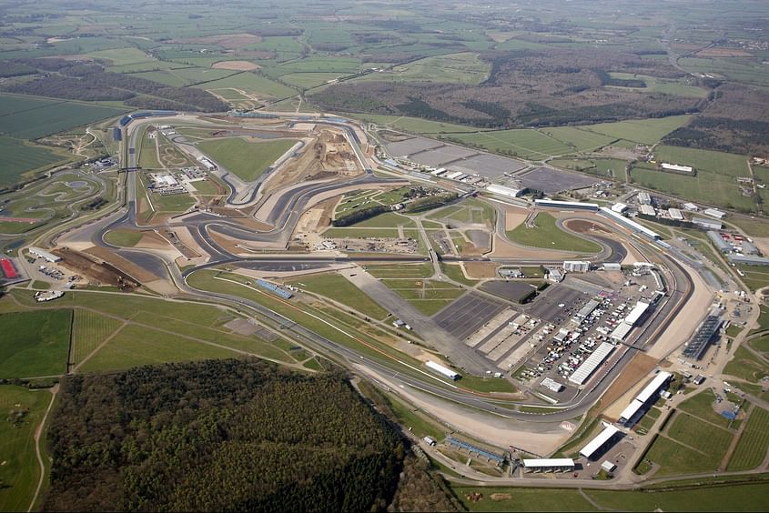 Silverstone Racetrack from the Air!
