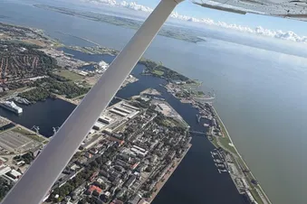 Küstenflug: Wilhelmshaven & Zwischenahner Meer
