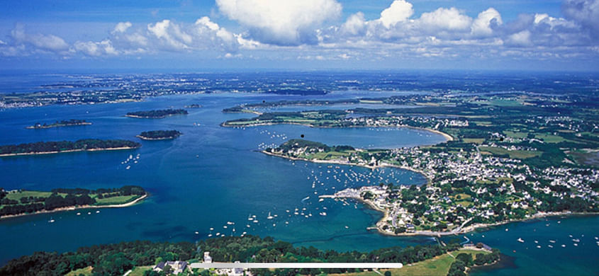 Un magnifique vol pour découvrir le golfe du Morbihan