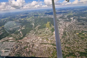 Rundflug Über Siegen und Dillenburg