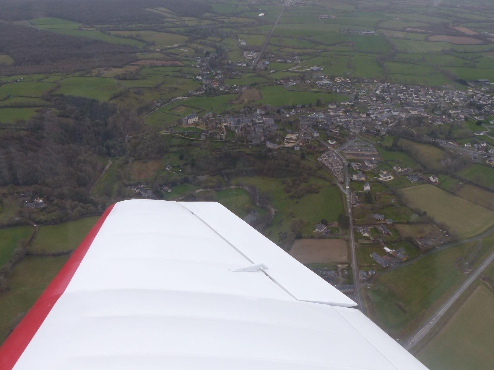 Grande balade aérienne autour du Mans pour 1 passager