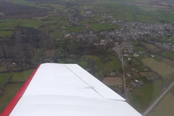 Grande balade aérienne autour du Mans pour 1 passager