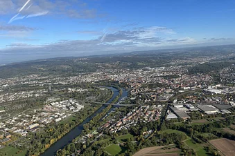 Hubschrauber Rundflug über Aschaffenburg
