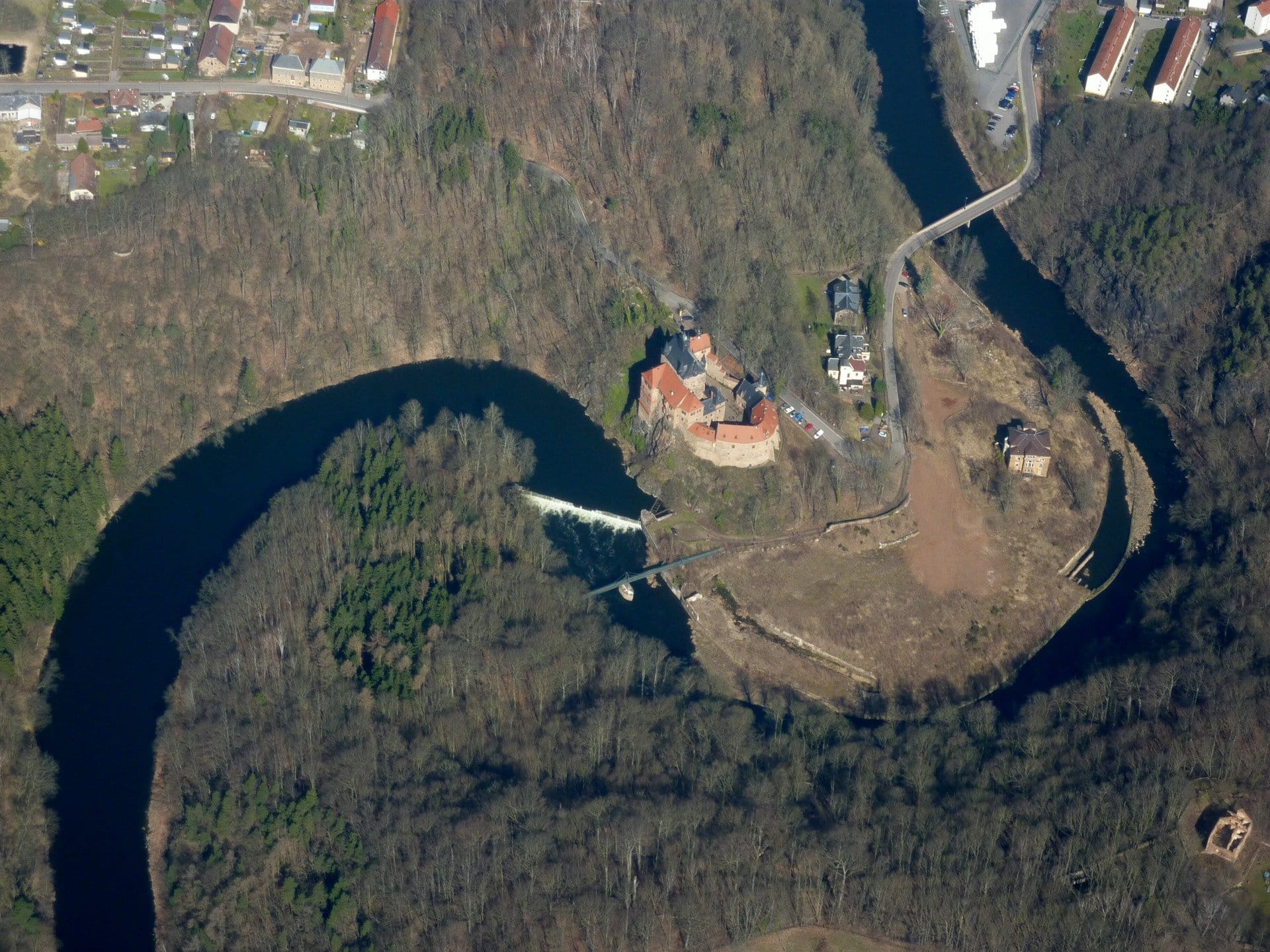 Gästeflug ab Riesa über Chemnitz und Augustusburg
