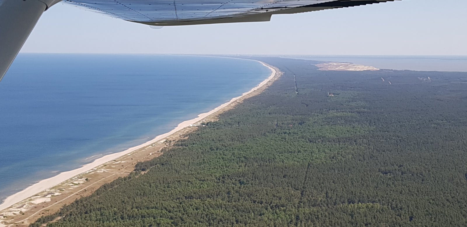 An unforgettable flight to Nida and back