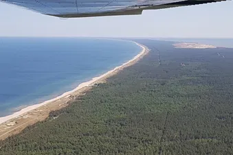 An unforgettable flight to Nida and back