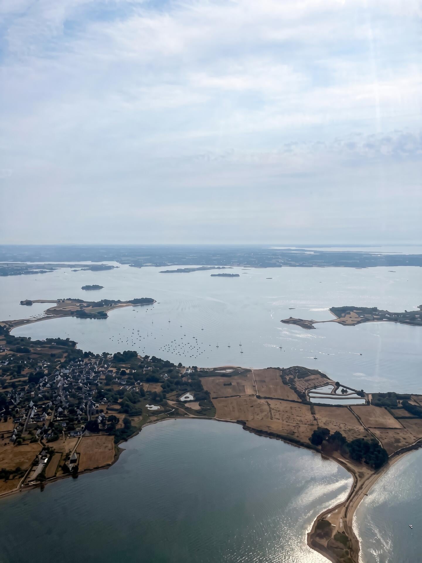 Bretagne sud, Iles  vues du ciel - Proposition de Restaurants