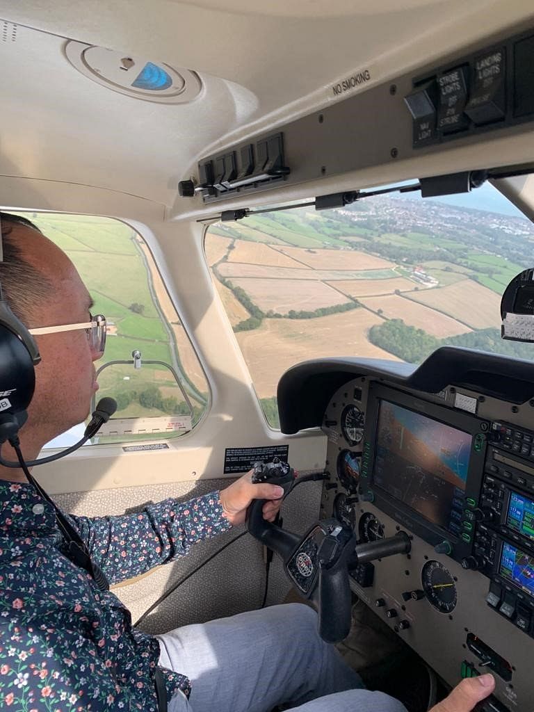 Flight to Le Touquet, Northern France