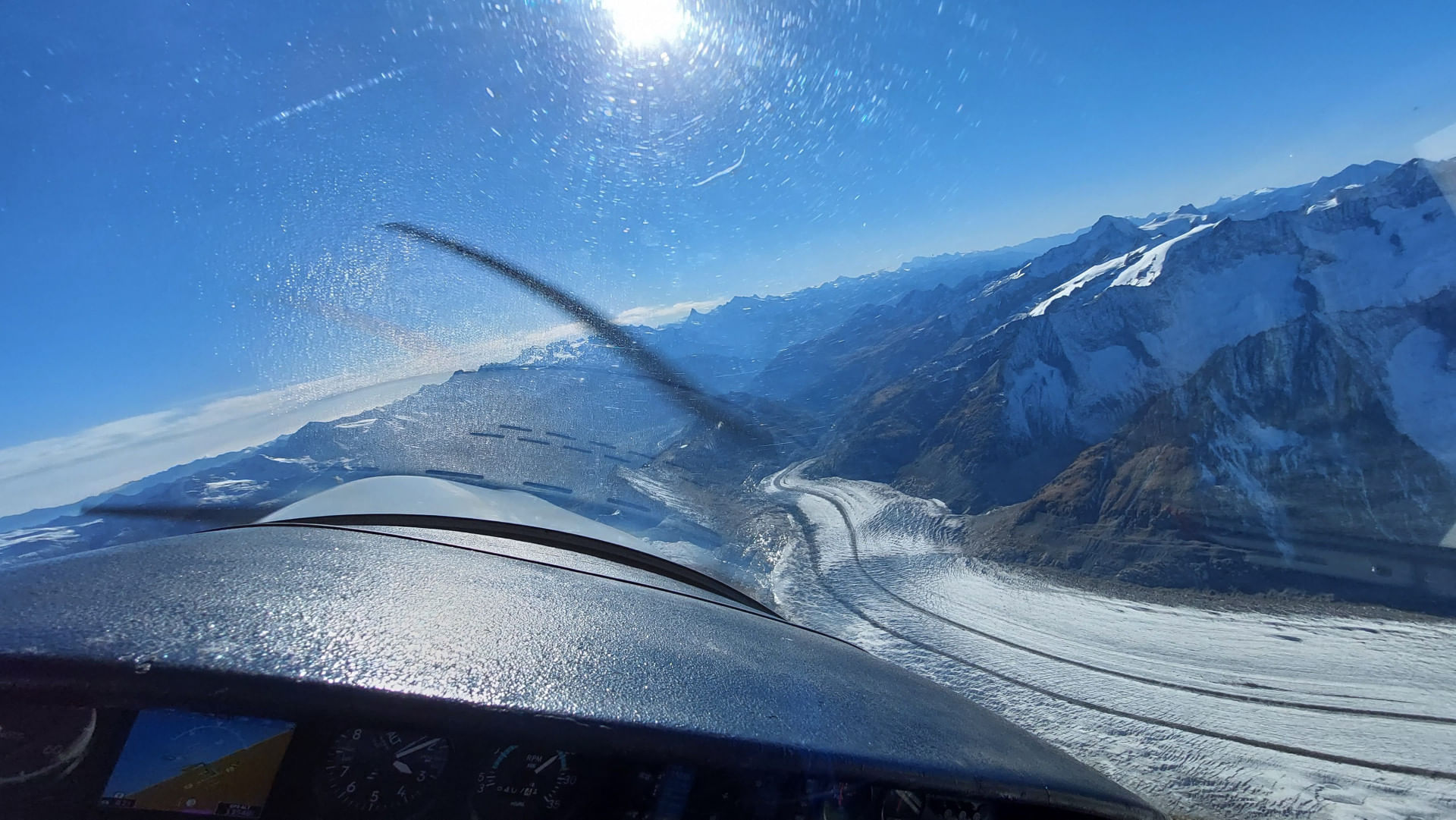 Matterhorn und Eiger, Mönch und Jungfrau