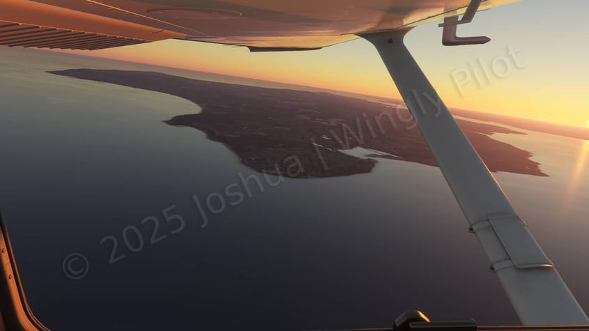 Redhill–Bembridge Isle of Wight Flight via Guildford