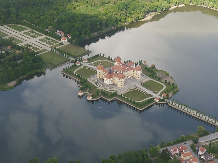 Meißen - Dresden - Moritzburg - Rundflug