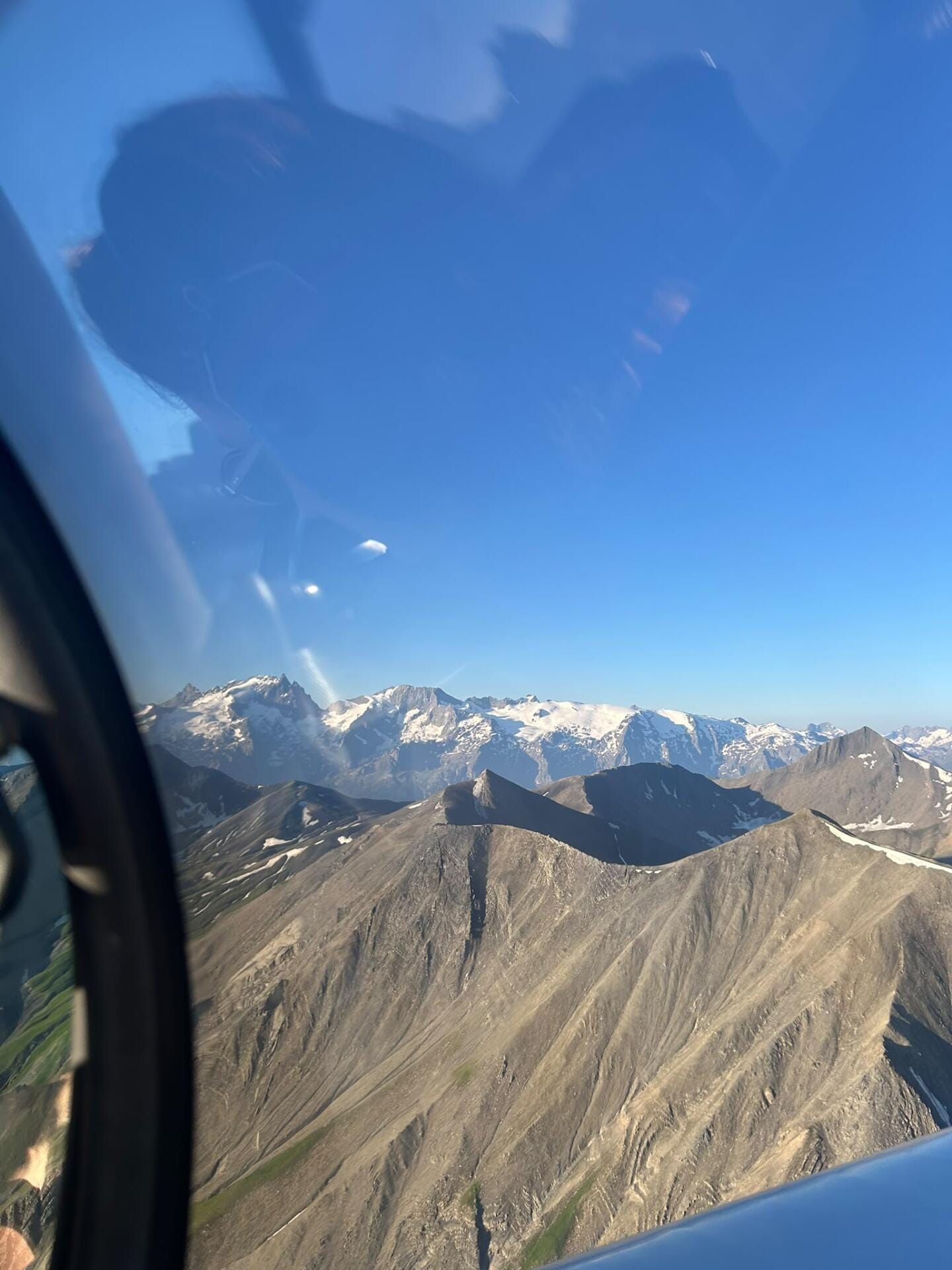 Le glacier de la Girose depuis le col du Martignare
